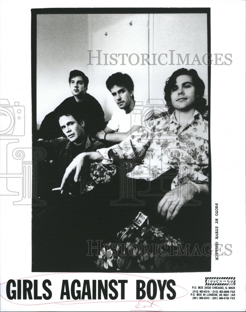 1995 Girls Against Boys album cover - Historic Images