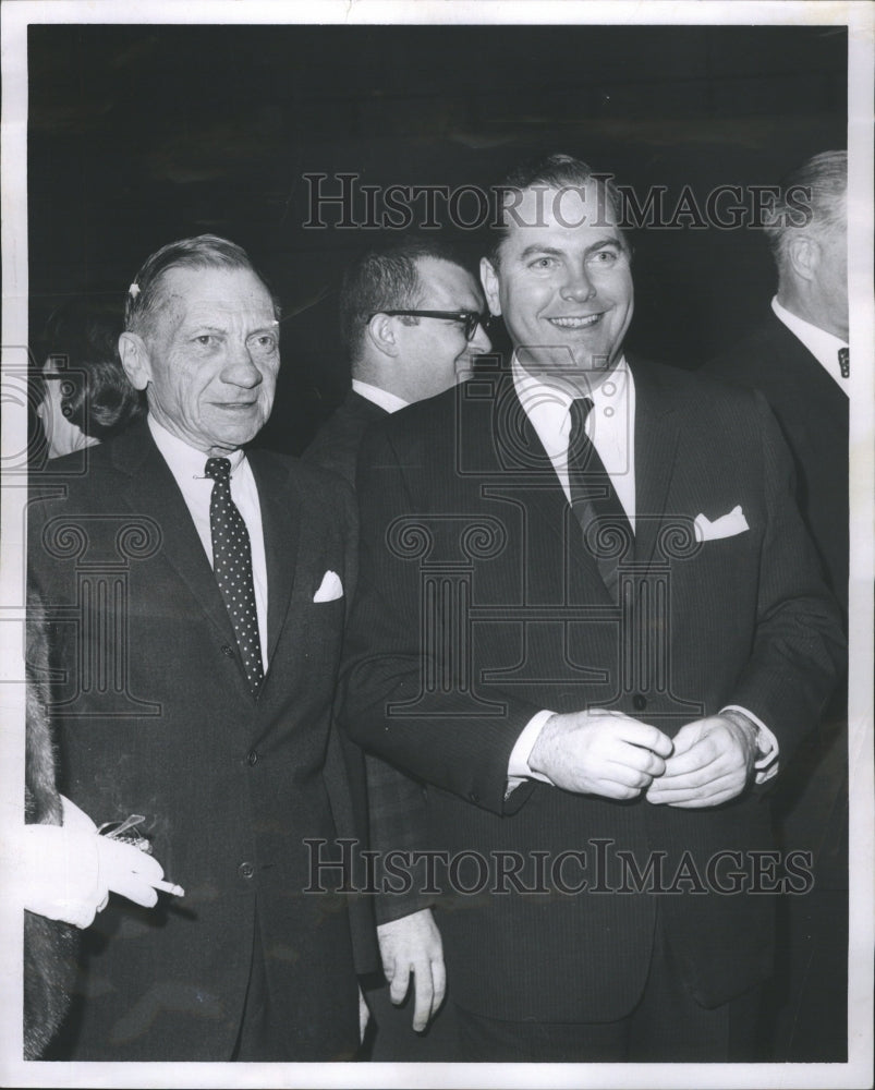 1966 Ray Girardin and Mayor Jerome Cavanagh - Historic Images