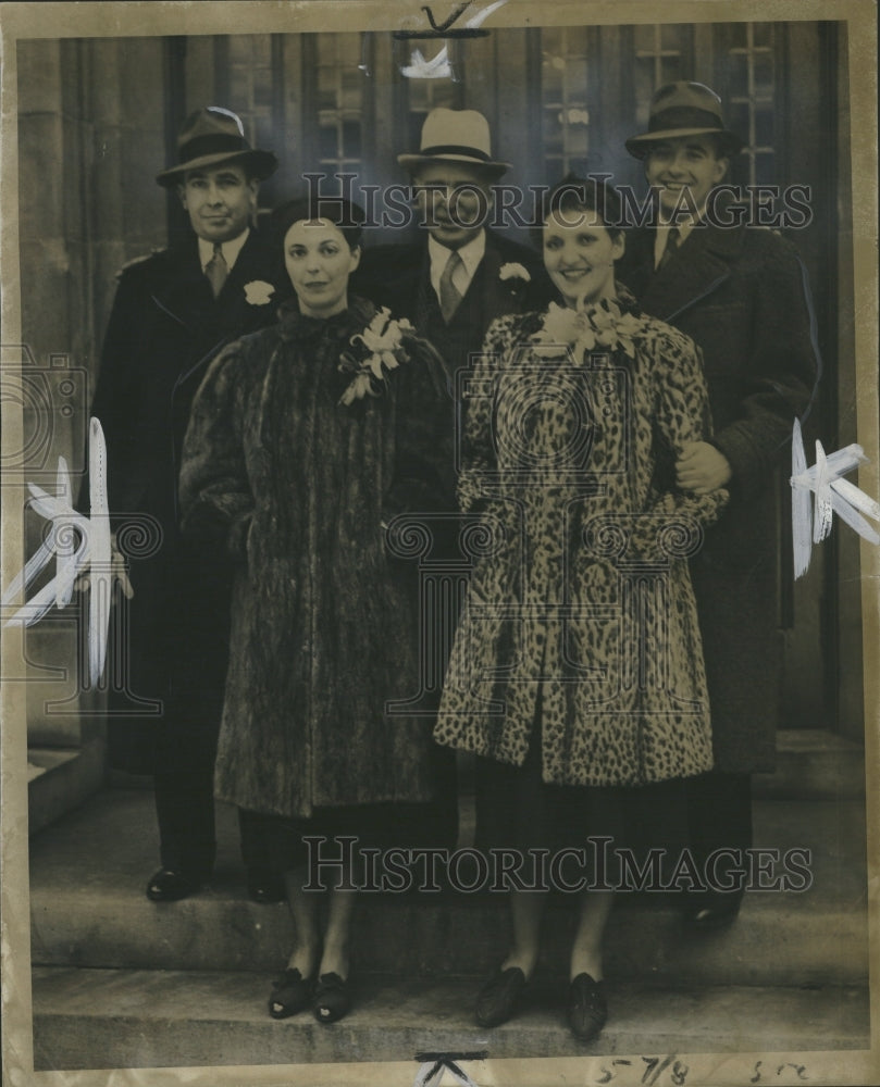1936 Freeman-Bailey nuptials Congregational - Historic Images