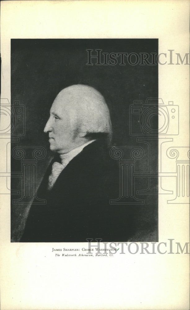 1996 Copy Photo of 1796 George Washington Portrait - Historic Images