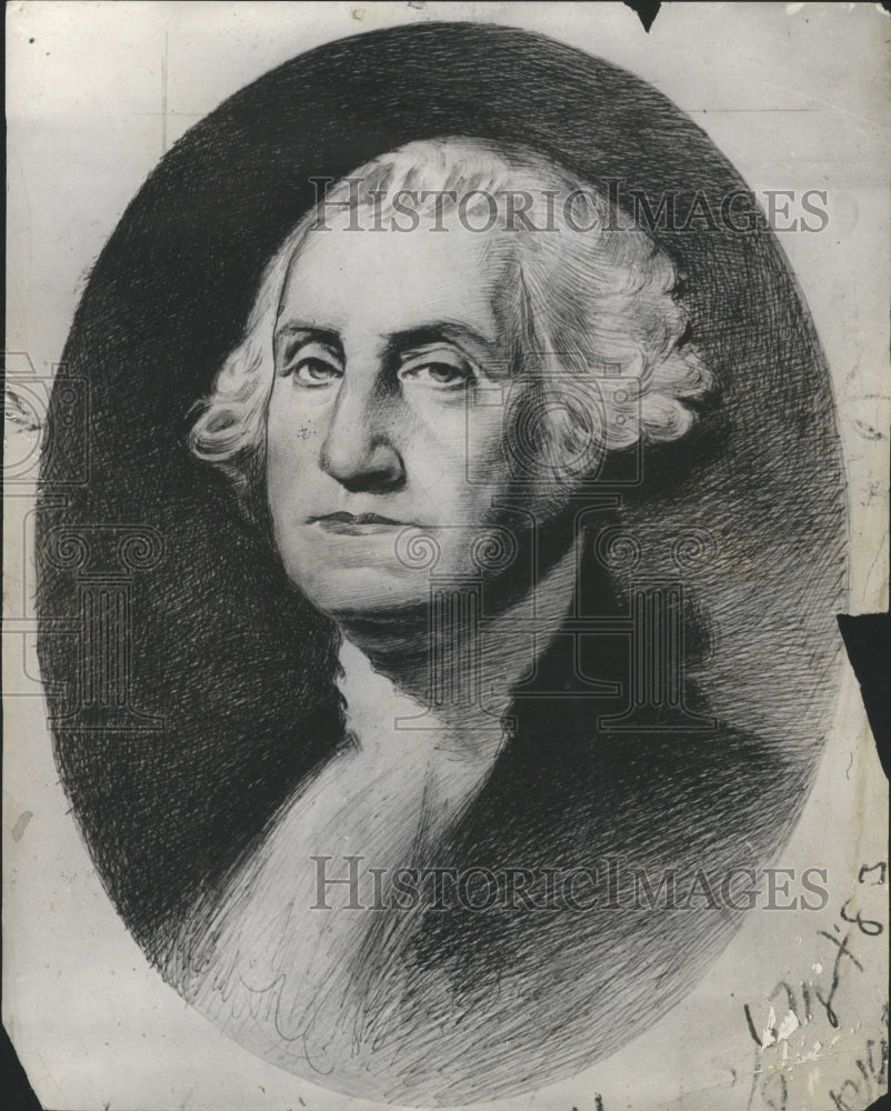 1930 George Washington Portrait - Historic Images