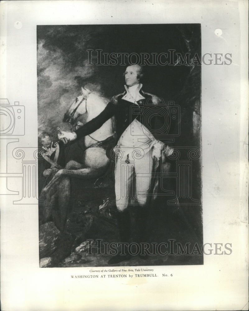 1993 George Washington at Trenton portrait - Historic Images