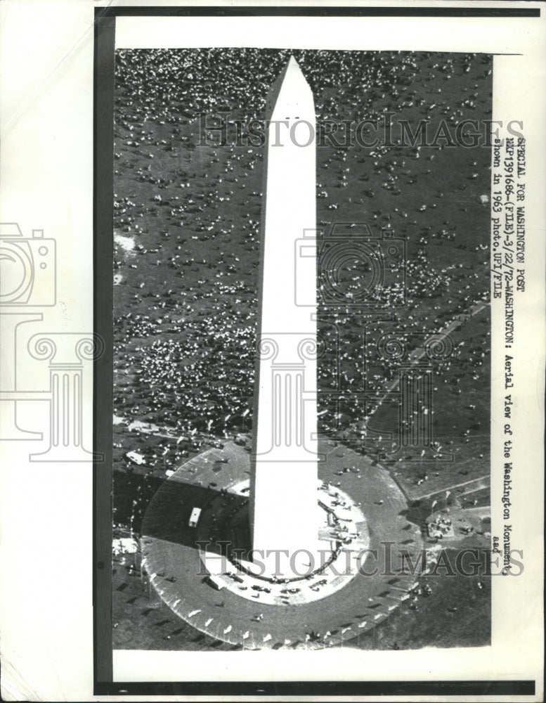1963 Washington Monument - Historic Images