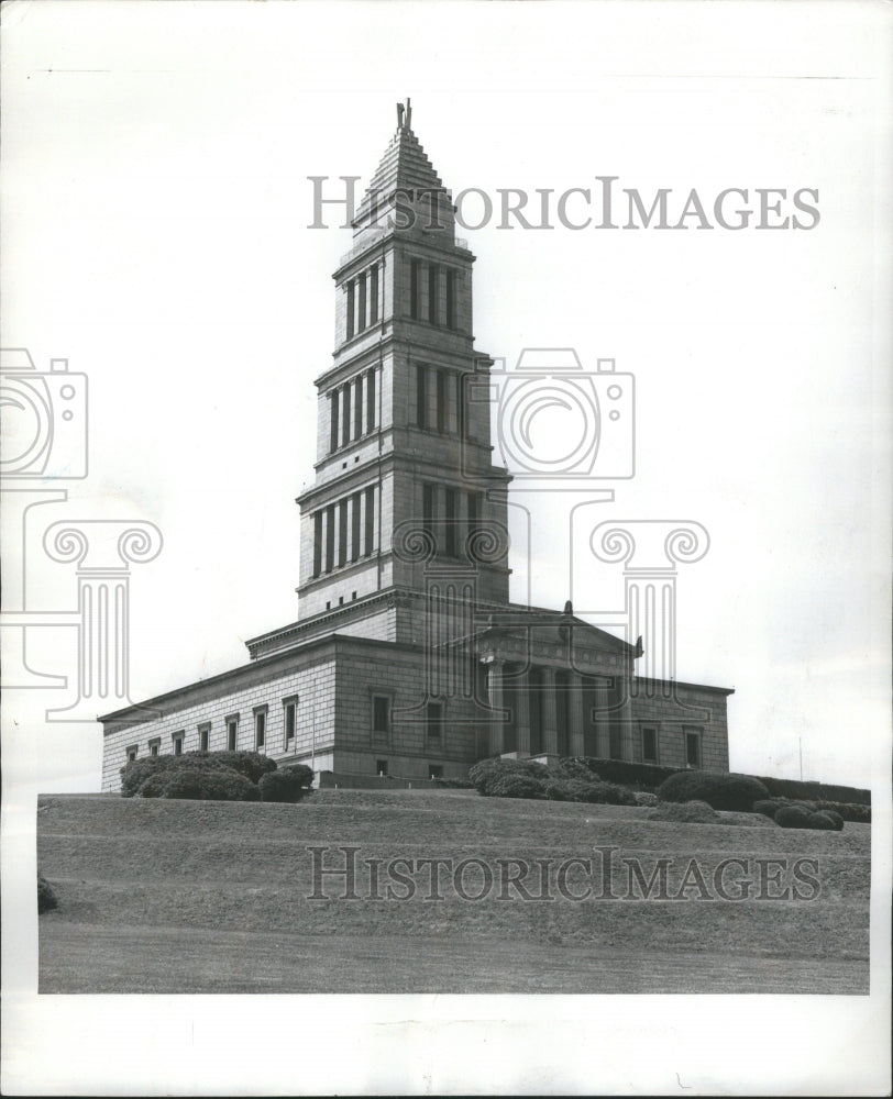 1964 Press Photo George Washington Masonic Memorial - Historic Images