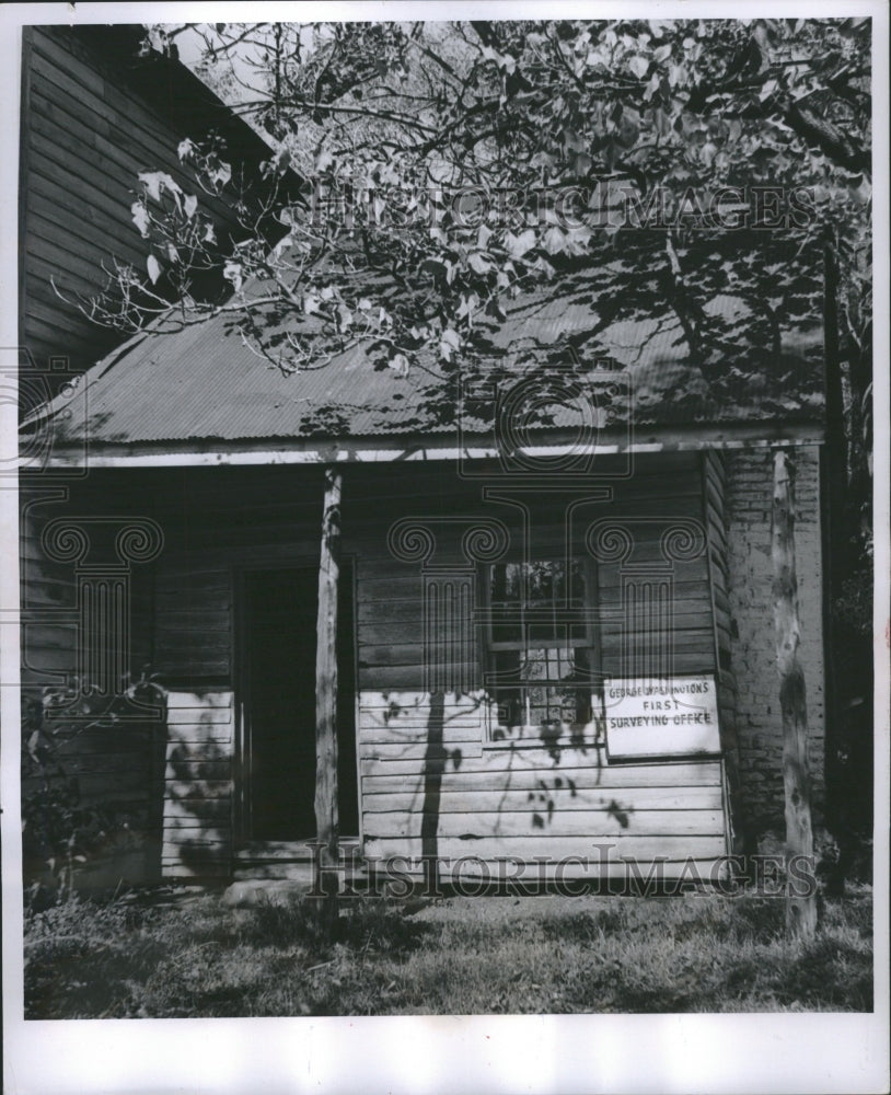 1955 Washington's Surveyor Office - Historic Images