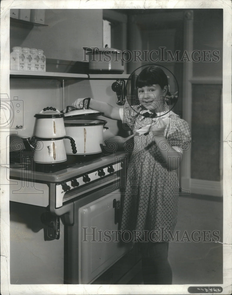 1936 Paddy O Day Jane Withers Cooking - Historic Images