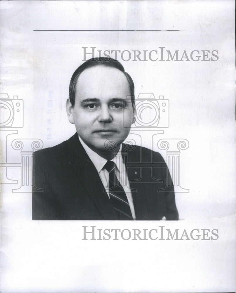 1970 Bloomfield School Supt Anthony Witham - Historic Images
