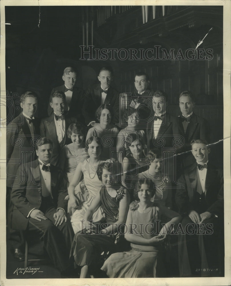 1930 Northwestern University Choral Group - Historic Images