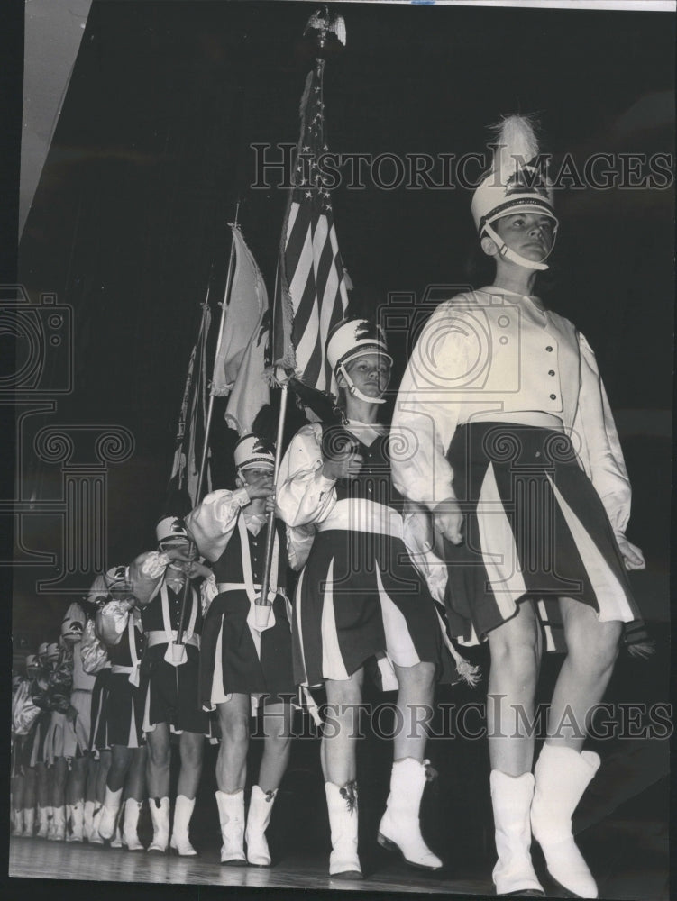 1965 Daughters of Job Drill Team - Historic Images