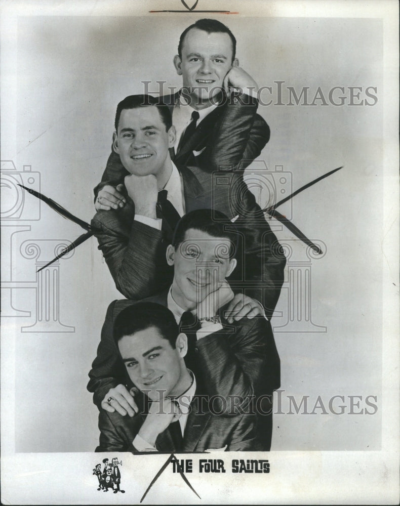 1966 The foru saint comic songsters - Historic Images