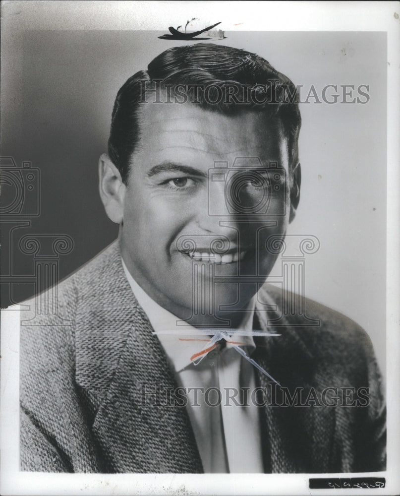 1963 Richard Egan Actor California San Fran - Historic Images