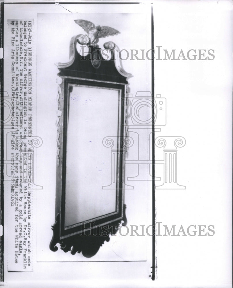 1961 Hepplewhite Mirror - Historic Images