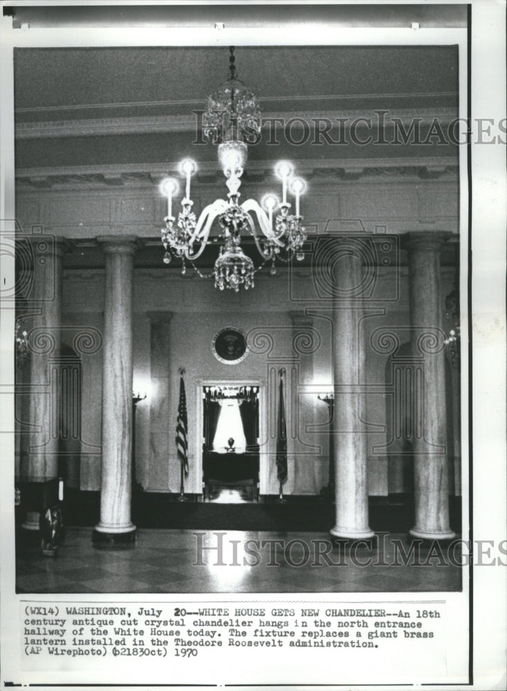 1970 White House Interior  - Historic Images