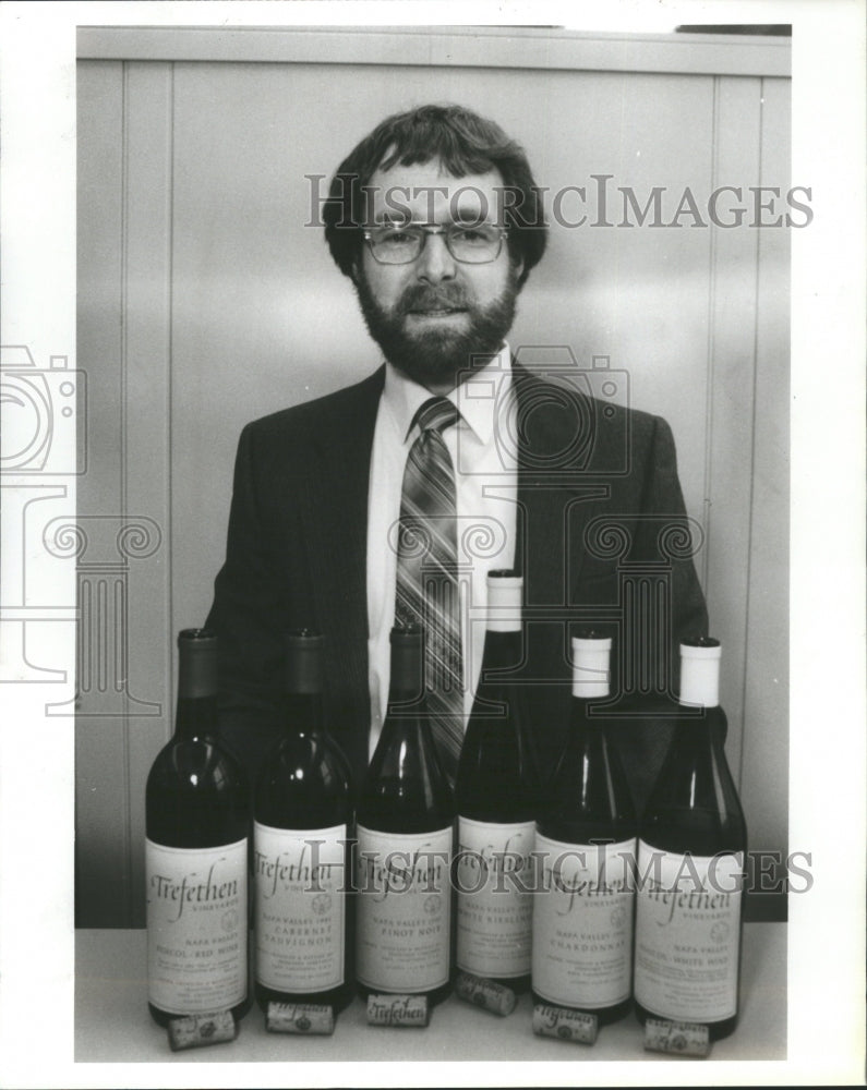 1984 David winemaker. - Historic Images