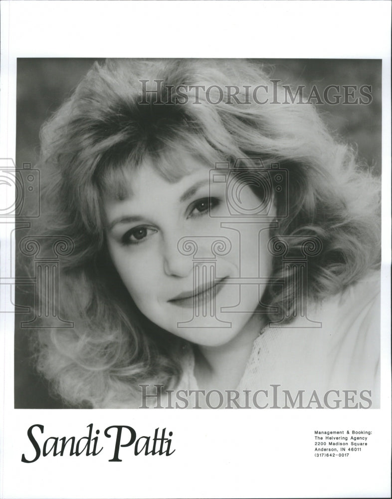 1991 Sandra Faye &quot;Sandi&quot; Patty glamor shot - Historic Images