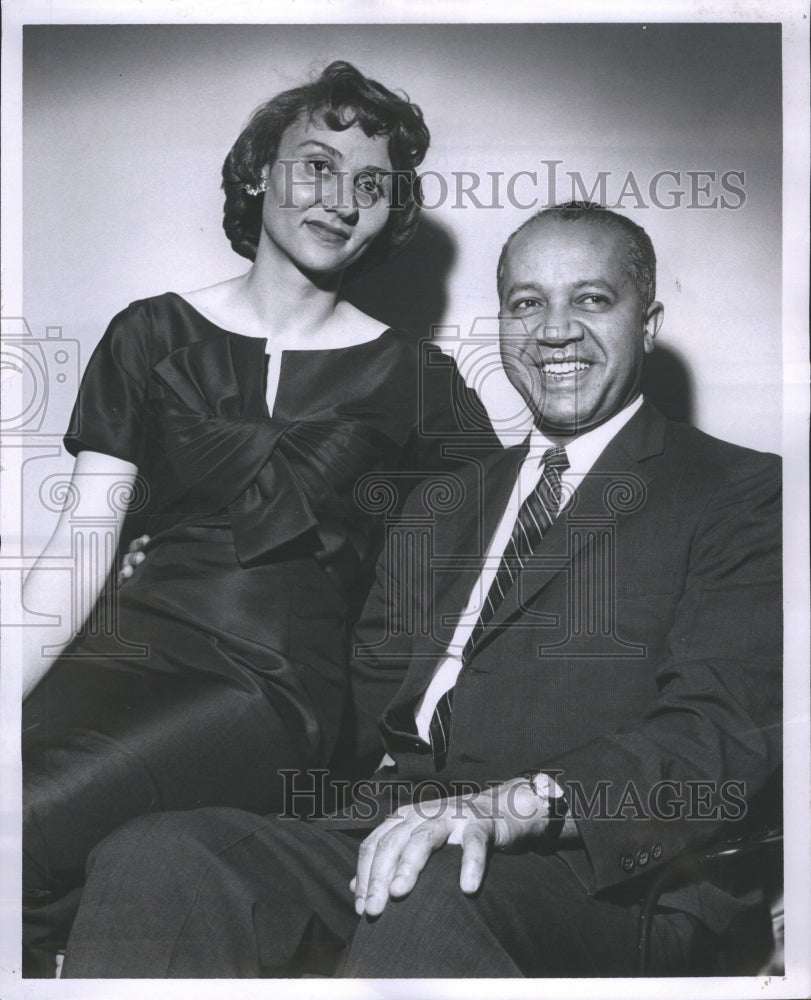 1960 Mrs Betty Armstead Bride Patrick WMT - Historic Images