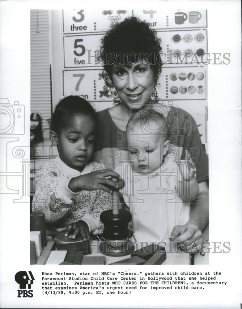 1996 Rhea Jo Perlman Paramount Studio Child - Historic Images