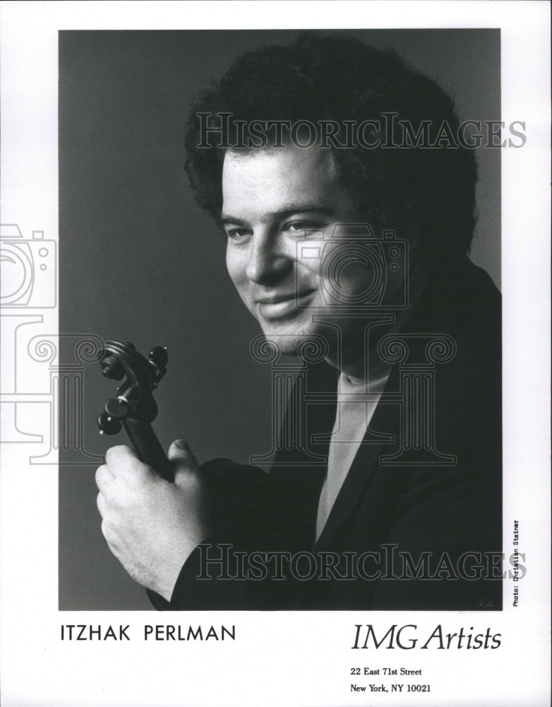 1992 Itzhak Perlman Violinist Conductor - Historic Images