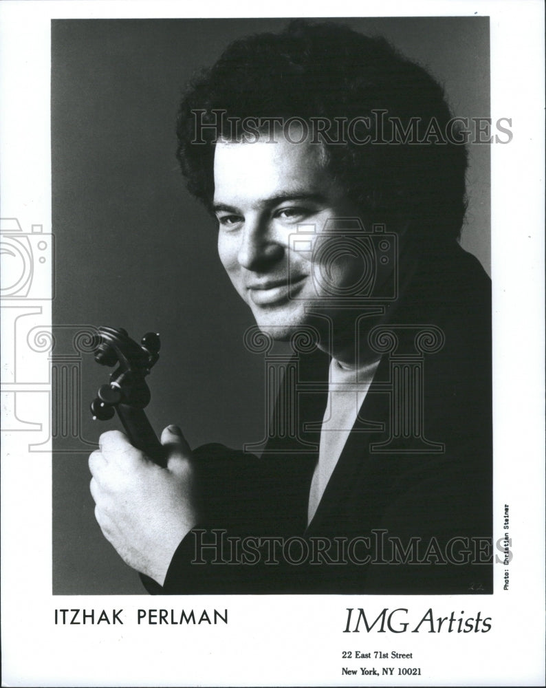 1994 Itzhak Perlman IMG Artists NewYork - Historic Images