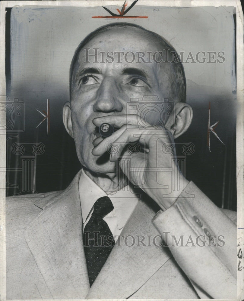 1941 Press Photo John Christian Lodge Politician Detroi - Historic Images