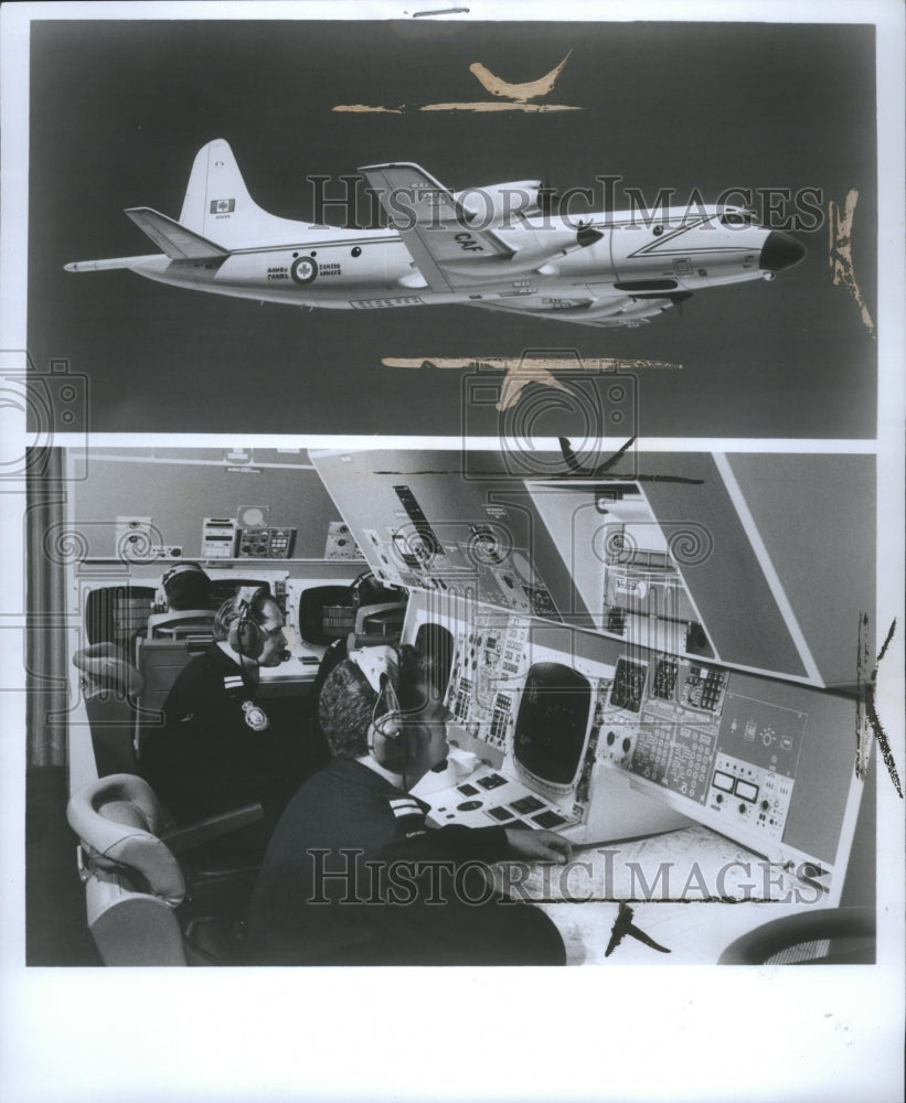 1976 Press Photo Lockheed Flight Canadian CPIYO - Historic Images