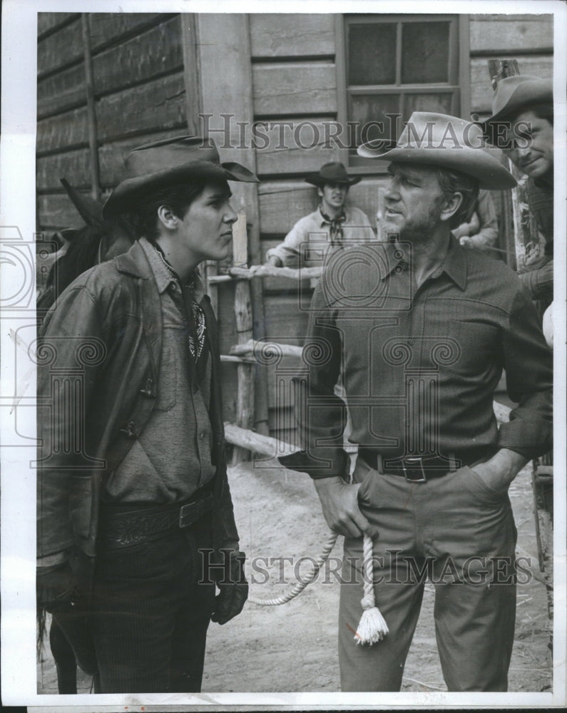 1969 Tim Matheson Lesslie Nielsen Actor - Historic Images