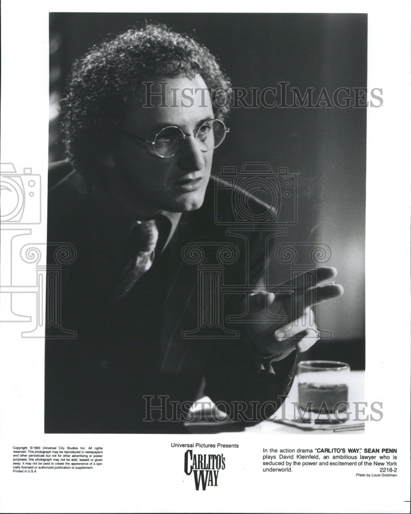 1993 Sean Justin Penn Actor Screen Writer - Historic Images