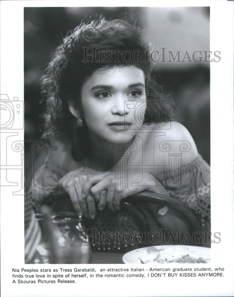 1992 Nia Peeples Actress Dance Music Singer - Historic Images