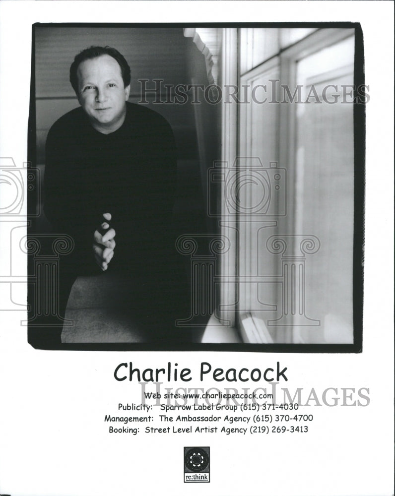  Charlie Peacock Sparrow Label Group Singer - Historic Images
