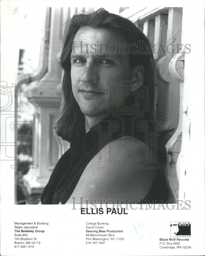 1994 Ellis Paul Singer Songwriter Folk Musi - Historic Images