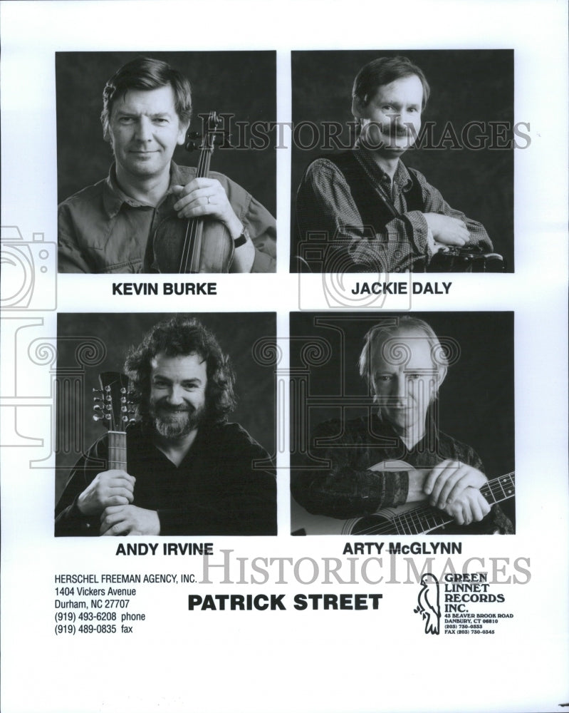 1993 Patrick Street Andy Irvine Arty McGlyn - Historic Images