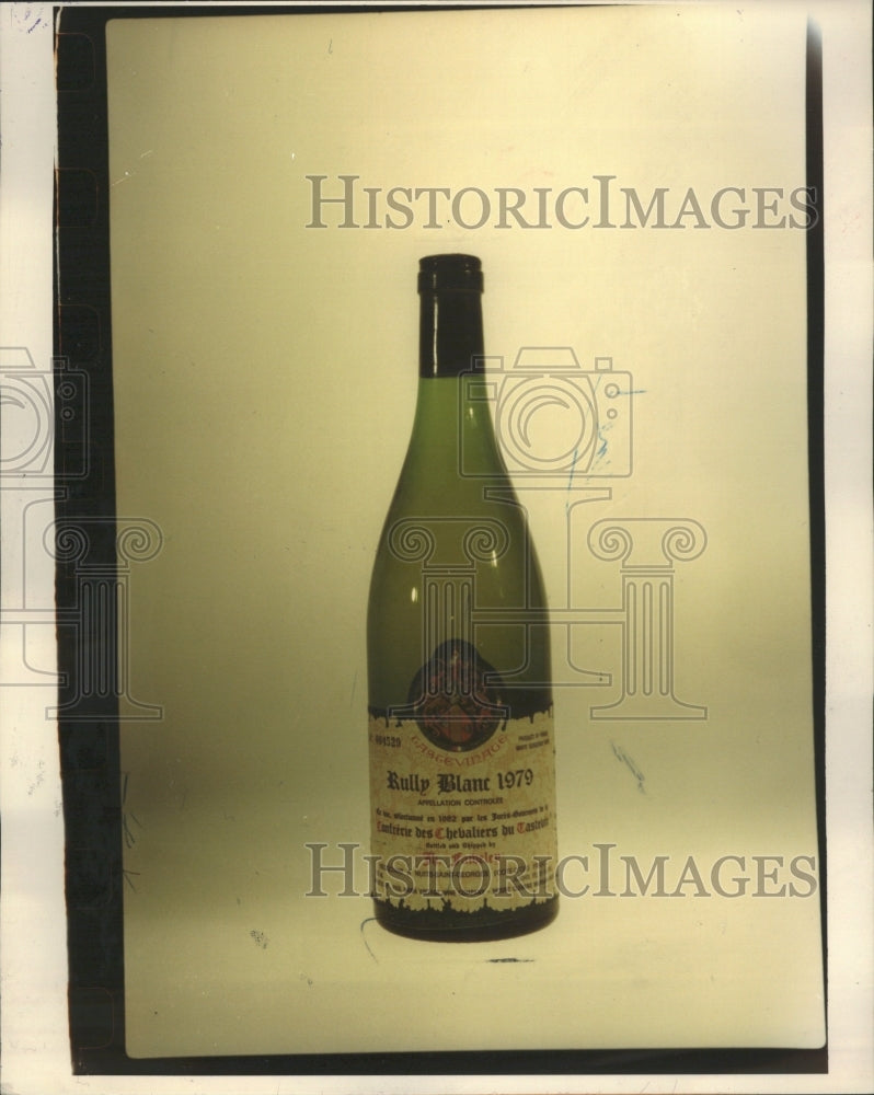 1984 Rullp Blanc Wine Bottle - Historic Images