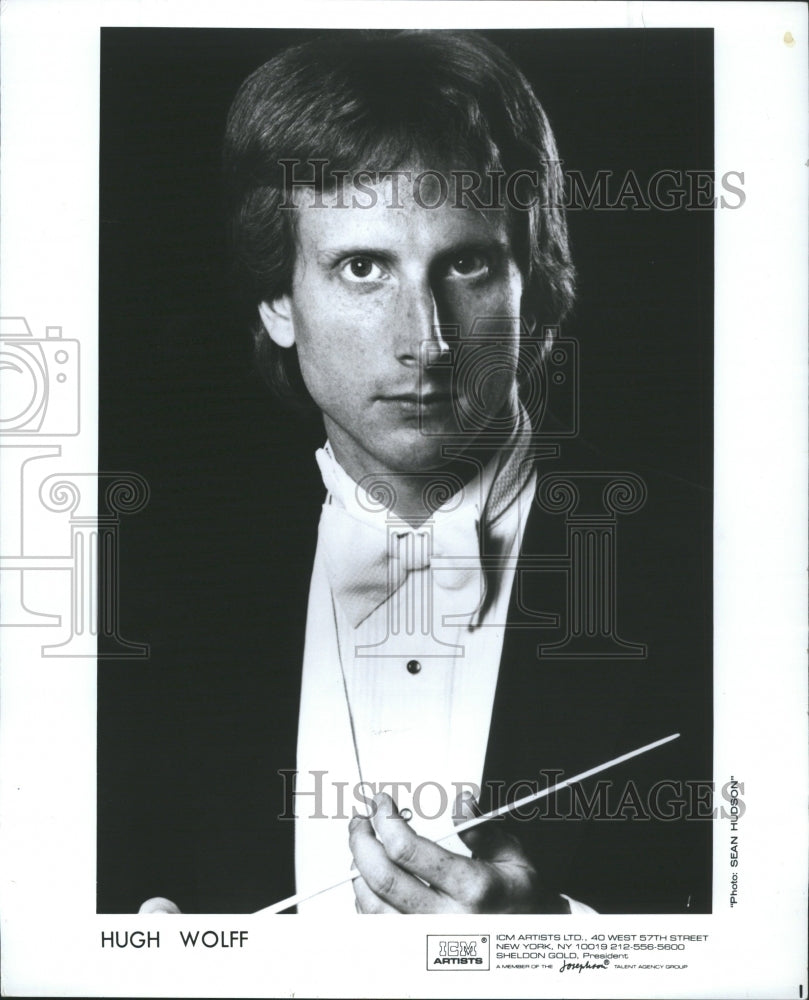 1986 Hugh Wolff conductor - Historic Images