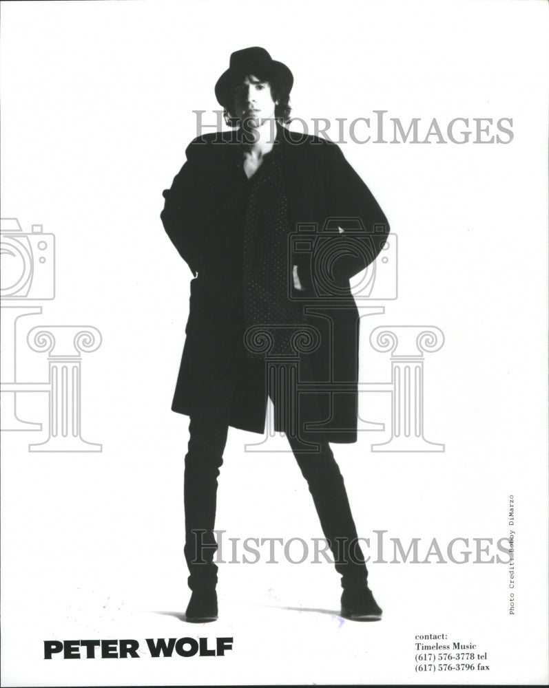 1995 Peter Wolf Rythm Blues Roll Musician - Historic Images