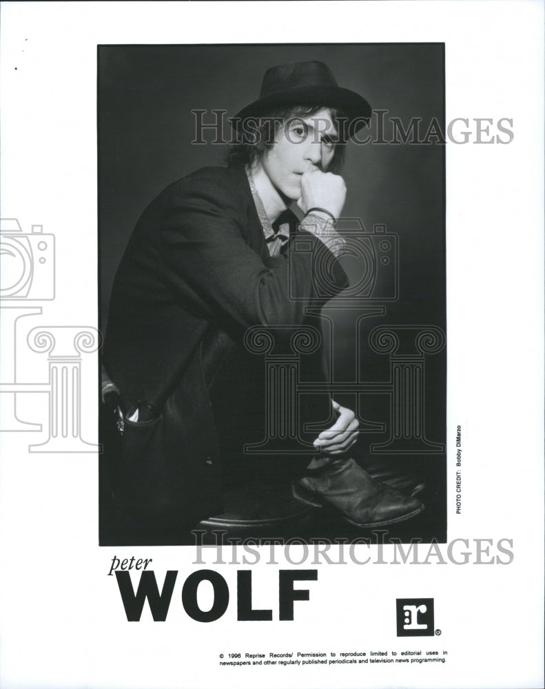 1996 Peter Wolf Entertainer Rock Roll Music - Historic Images