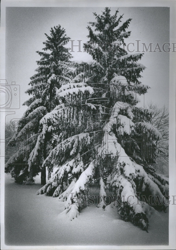 1970 Press Photo Winter - Historic Images