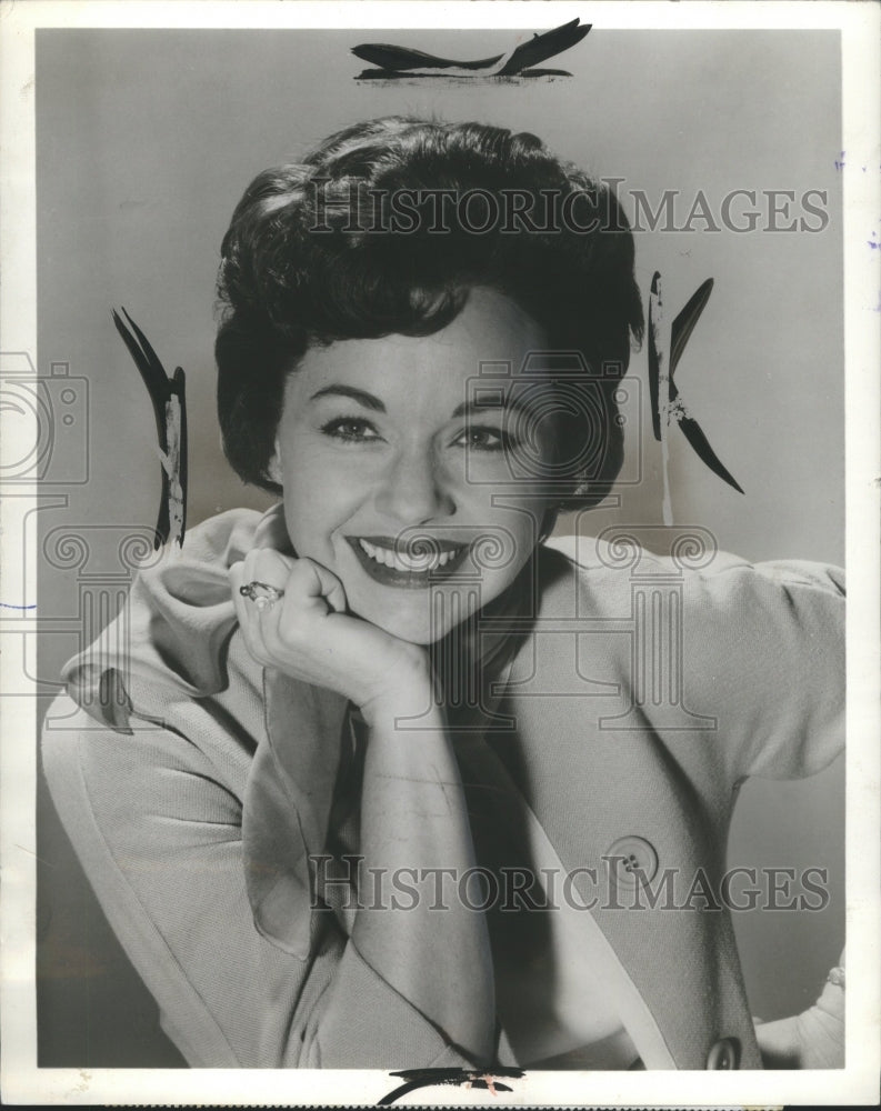 1962 Anita Gordon Singer Tennessee Ernie - Historic Images