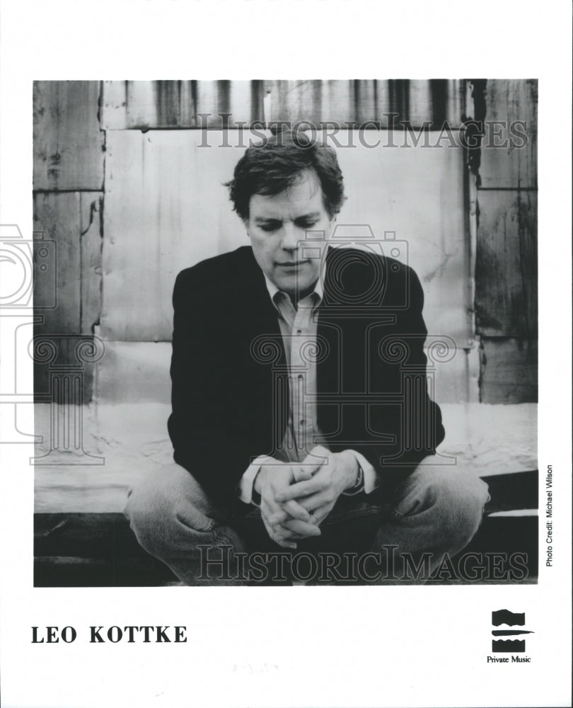 1995 Leo Kottke Acoustic Guitarist Entertai - Historic Images