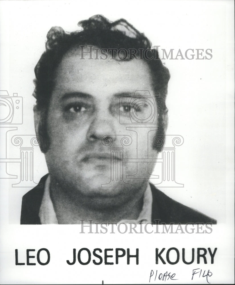 1979 Leo Joseph Koury. - Historic Images