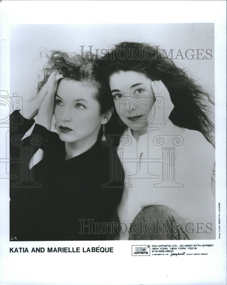 1991 Katia Labeque Spanning Instrumental - Historic Images