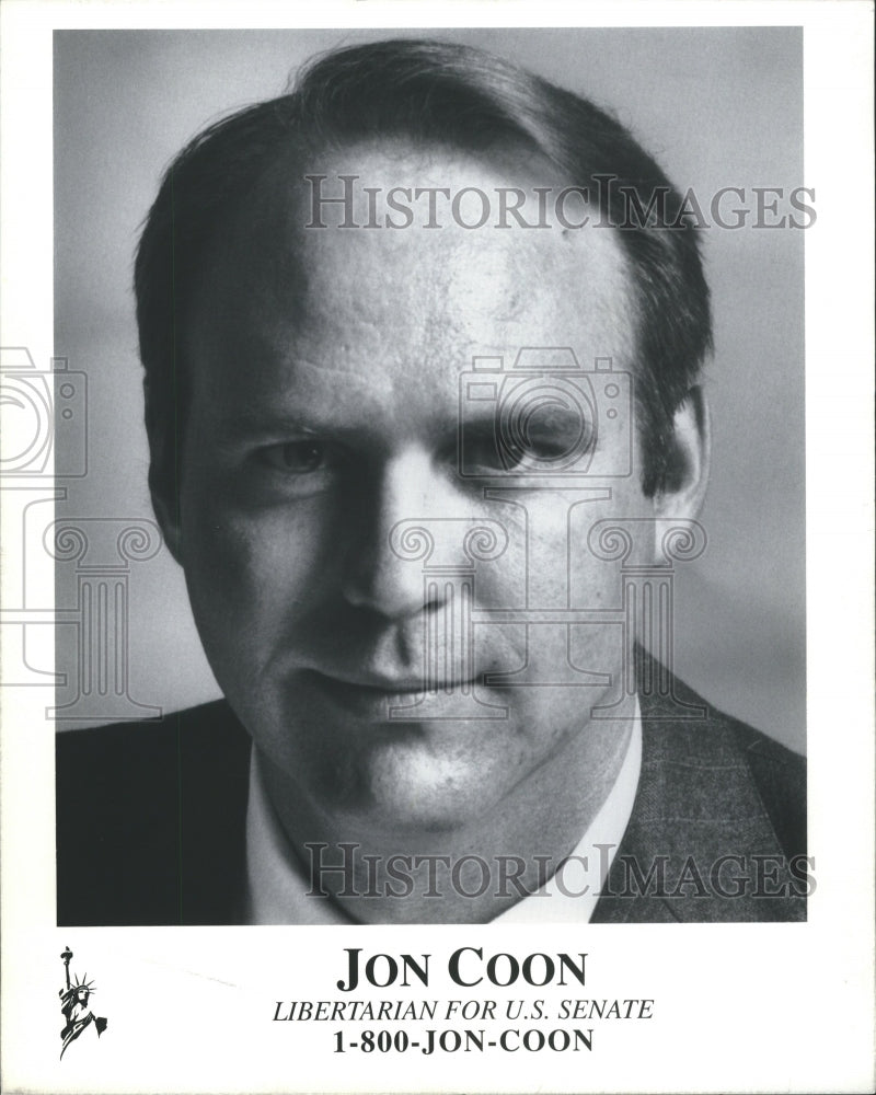 1994 Jon Coon SEnate Libertatrian Senate - Historic Images