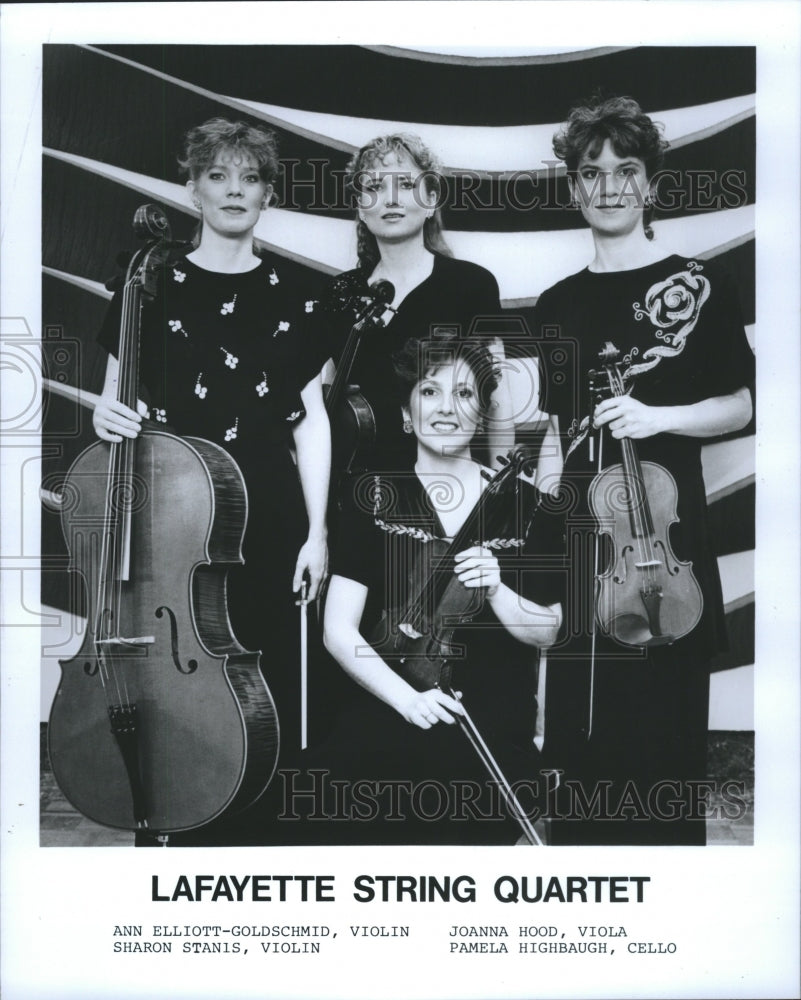 1989 Lafayette String Quartet - Historic Images