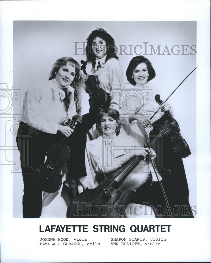 1989 Lafayette String Quartet - Historic Images