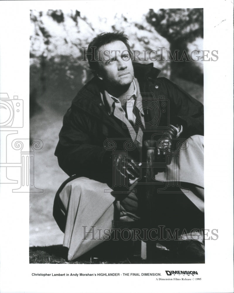 1995 Christopher Lambert Actor Highlander - Historic Images
