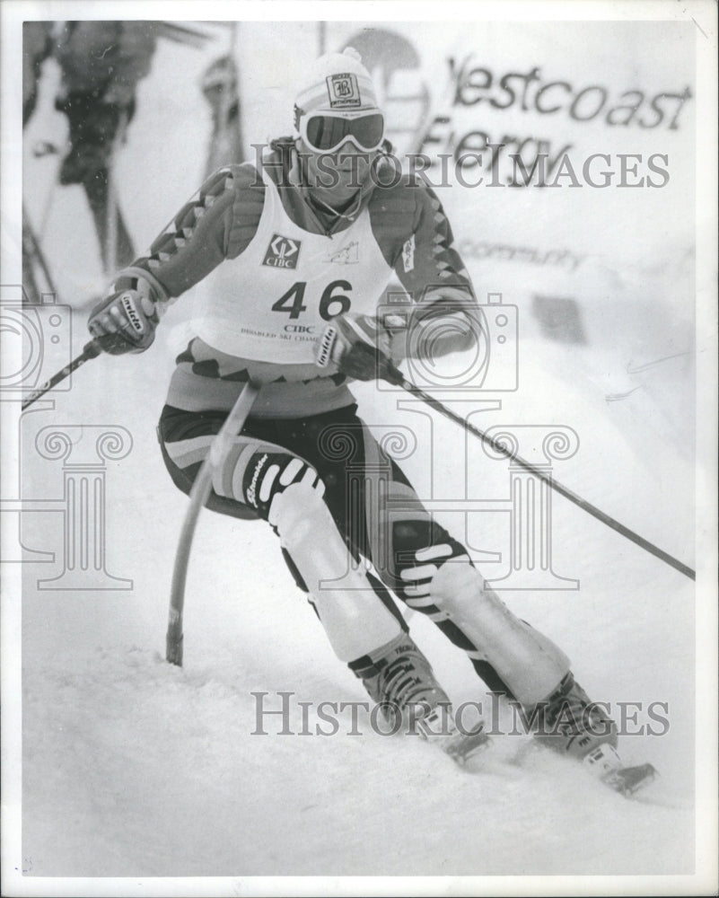 1992 Skiier Jim Lagerstrom - Historic Images