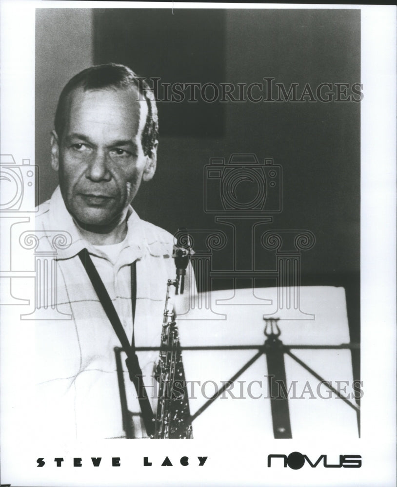 1991 Steve Lacy saxiphonist, composer - Historic Images