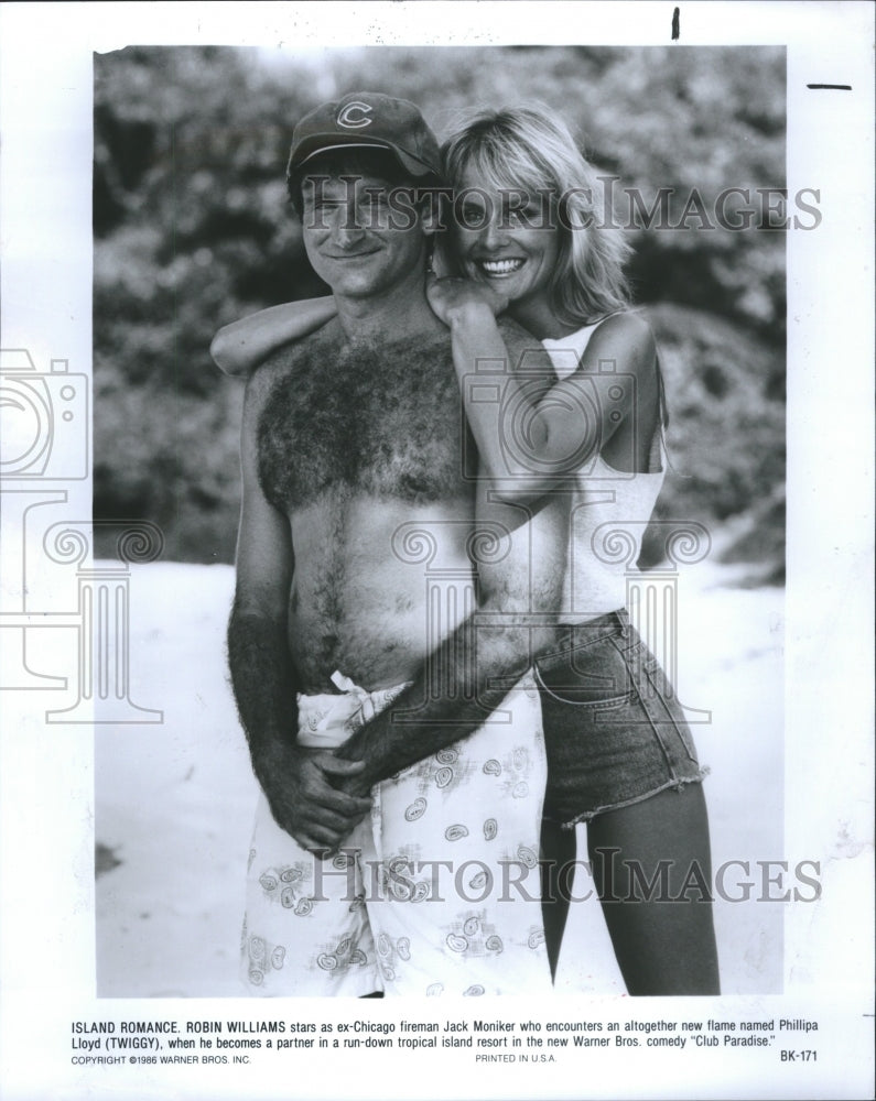 1992 Island Romance Robin Williams - Historic Images