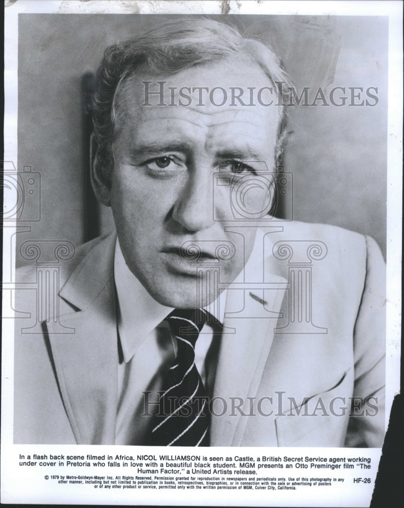 1980 Nicolas Williams Actor MGM Film - Historic Images