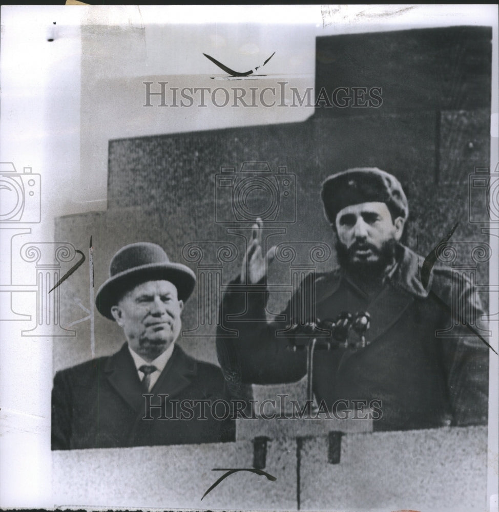 1963 Fidel Castro Politician - Historic Images