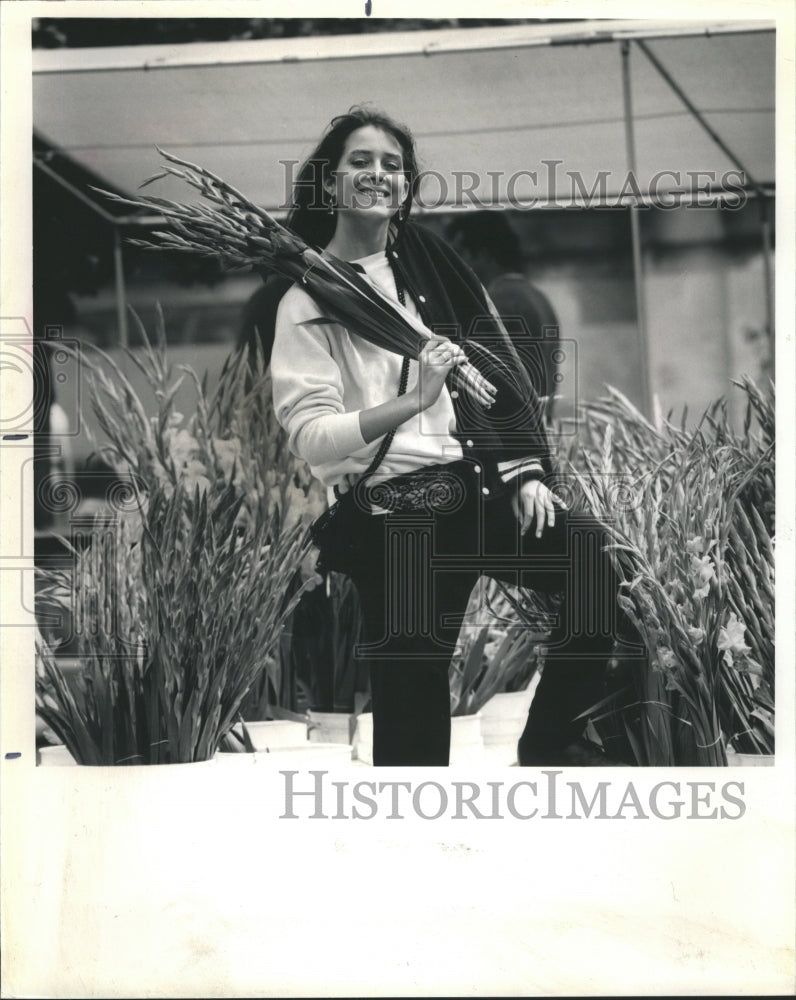 1985 Katrina Roesch Model Womens Fashion - Historic Images